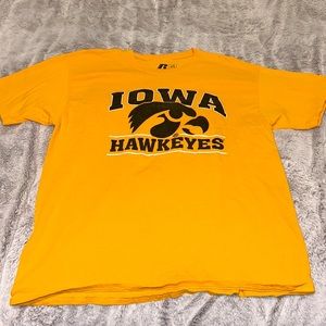 never worn iowa hawkeyes t-shirt